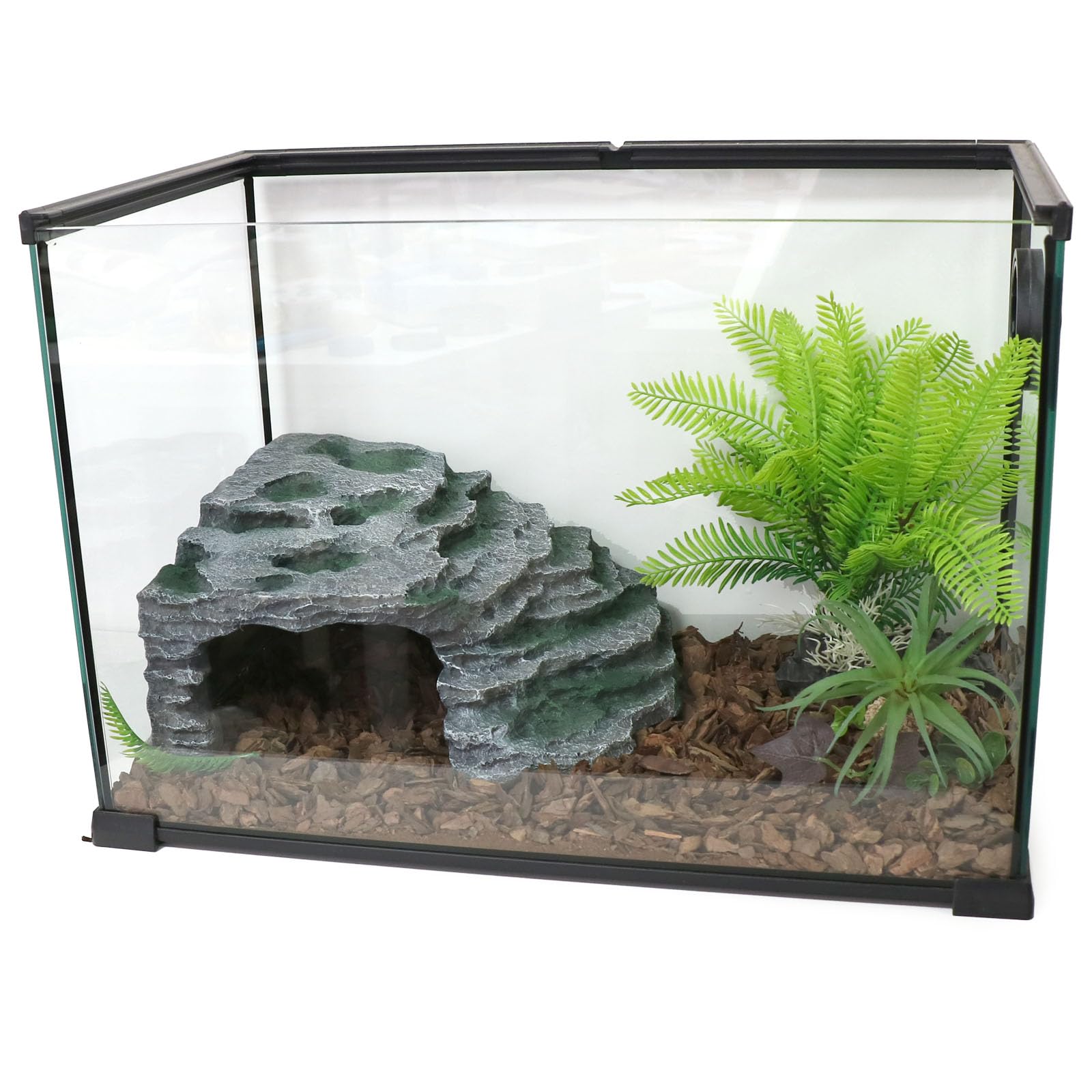 relaqcc Large Reptile Hide shale scape rock-formation naturalistic decor