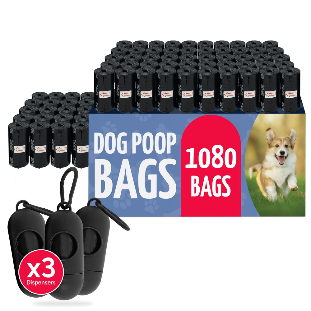 Reli dog poop bags roll with 9x13 perforations for quick on the go tearing