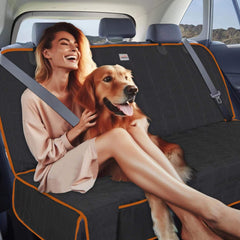 Reliadura dog seat cover washable fits SUVs and cars.