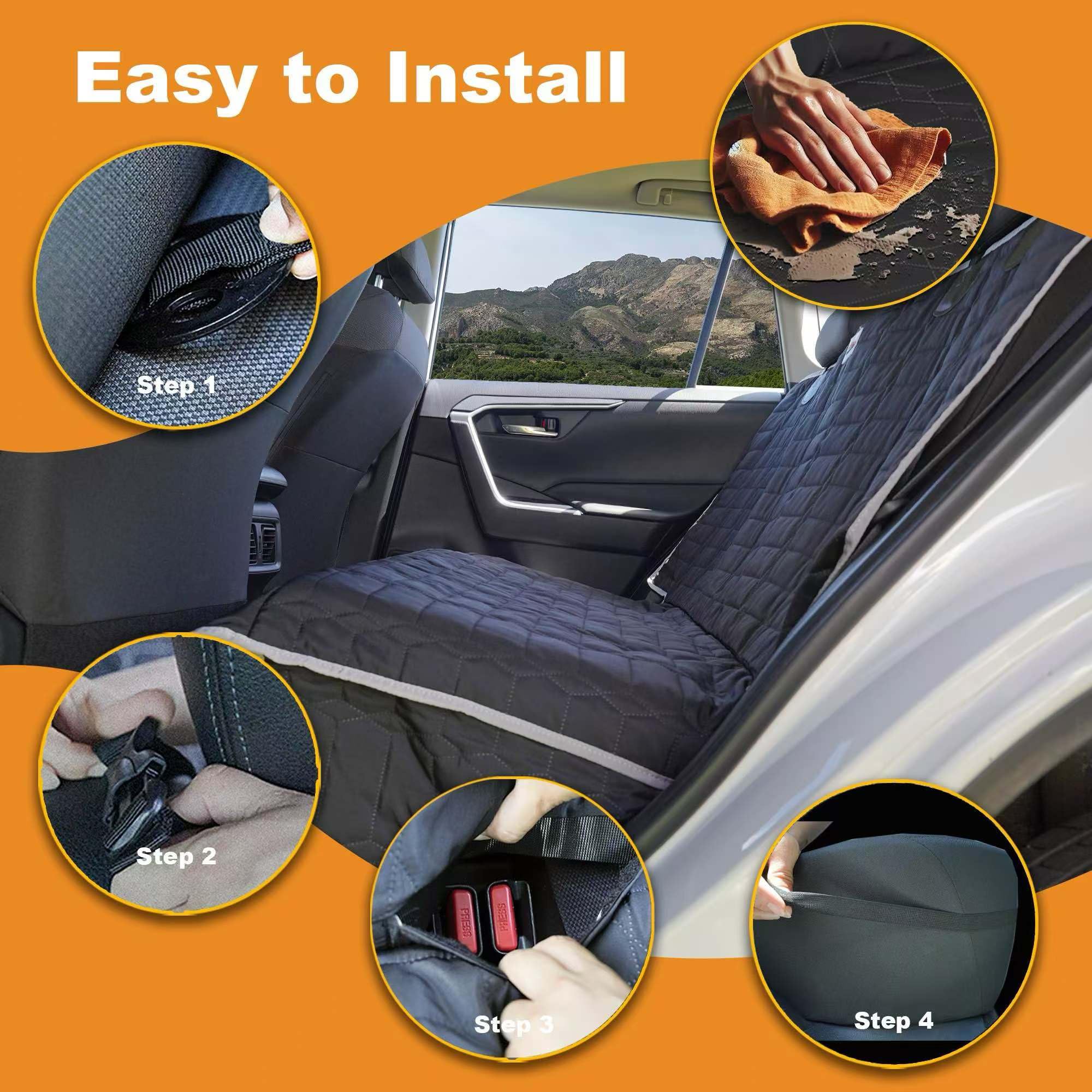 Reliadura Relidura anti-slip straps keep the cover secure on rough roads