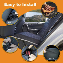 Reliadura Relidura anti-slip straps keep the cover secure on rough roads