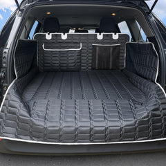 Reliadura SUV Cargo Liner full-coverage trunk protection for dogs on the go.