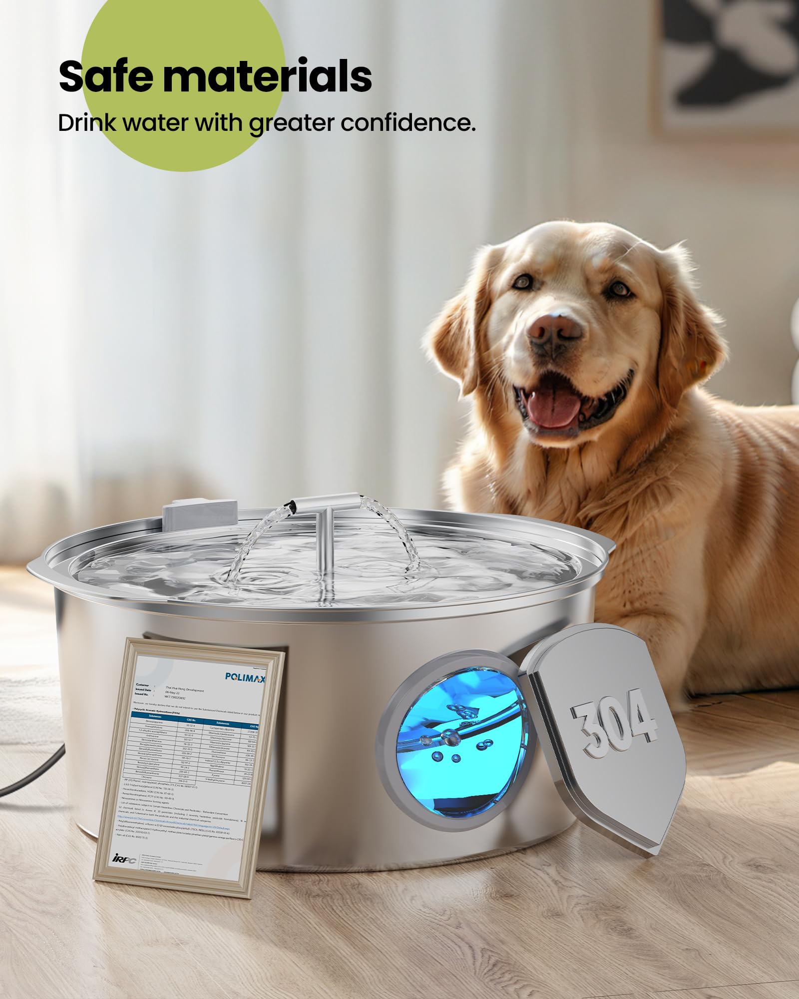 Rellaty 4-filters-sponges kit ensures cleaner water and fresher taste.