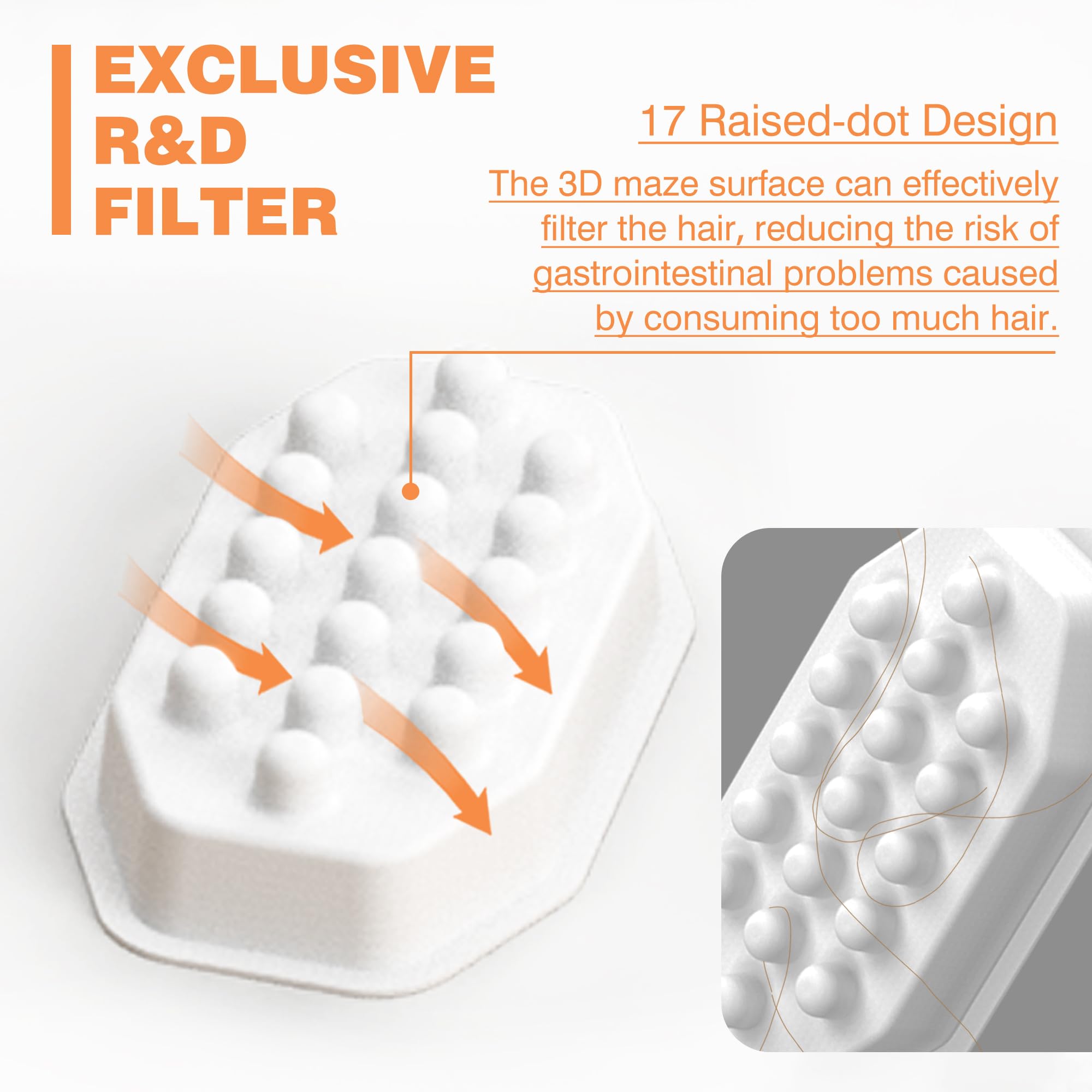 Rellaty filter helps reduce odors for cleaner-tasting pet water.