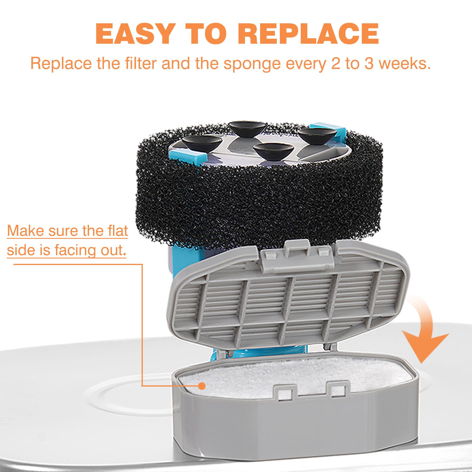 Rellaty setup guide to soak and rinse before use prevents carbon dust.
