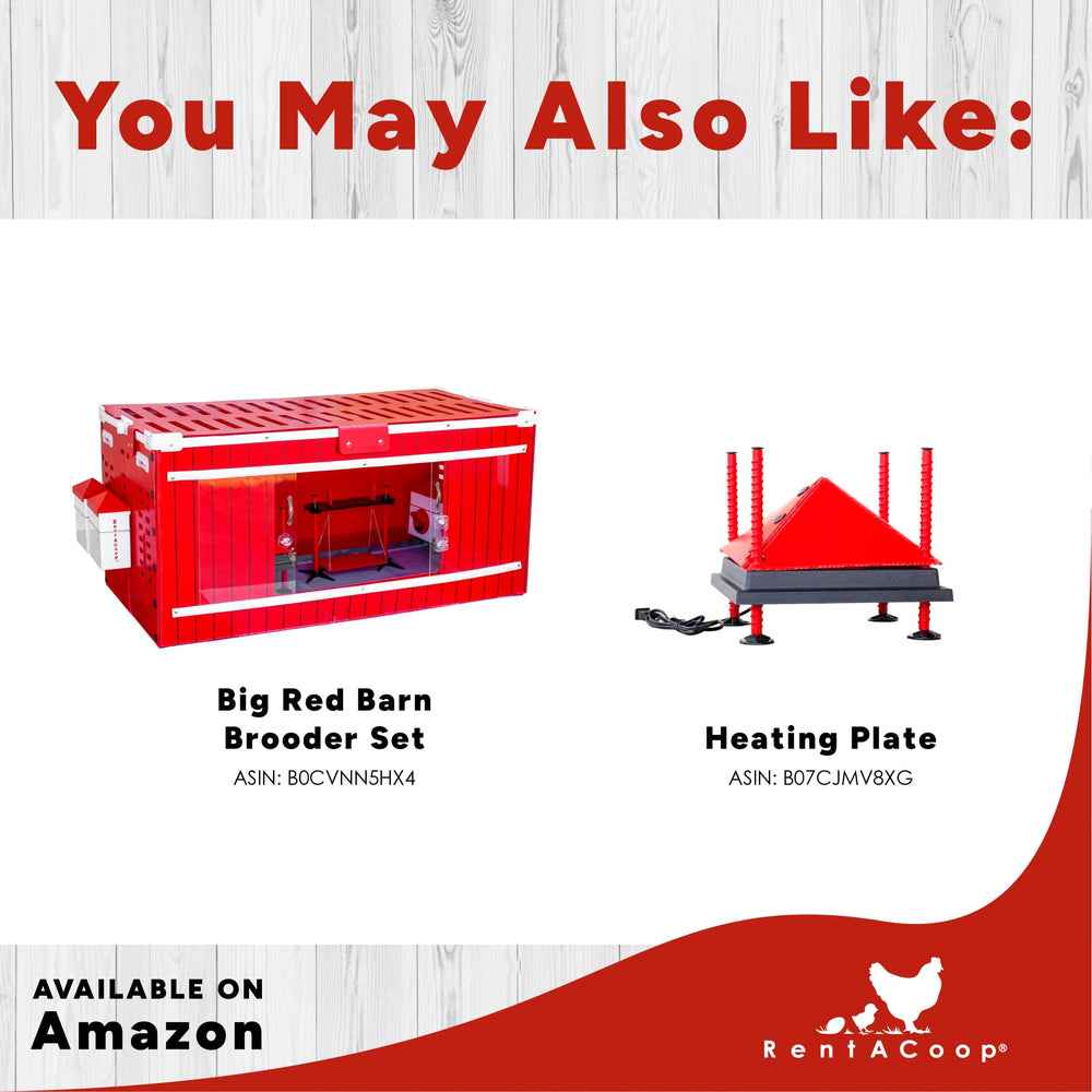 RentACoop easy cleanup design allows roll up, removal, and replacement