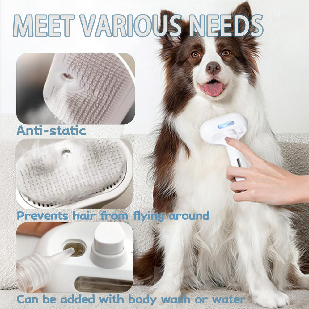 ReNu Dog Brush Fresh Fur Shower Brush for short-haired-pets efficient detangling and hair removal.