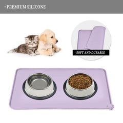 Reopet BPA-free silicone mat supports safe, hygienic dining for pets