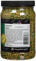 Rep-Cal Box Turtle Food natural ingredients image shows plants and fruits for variety.
