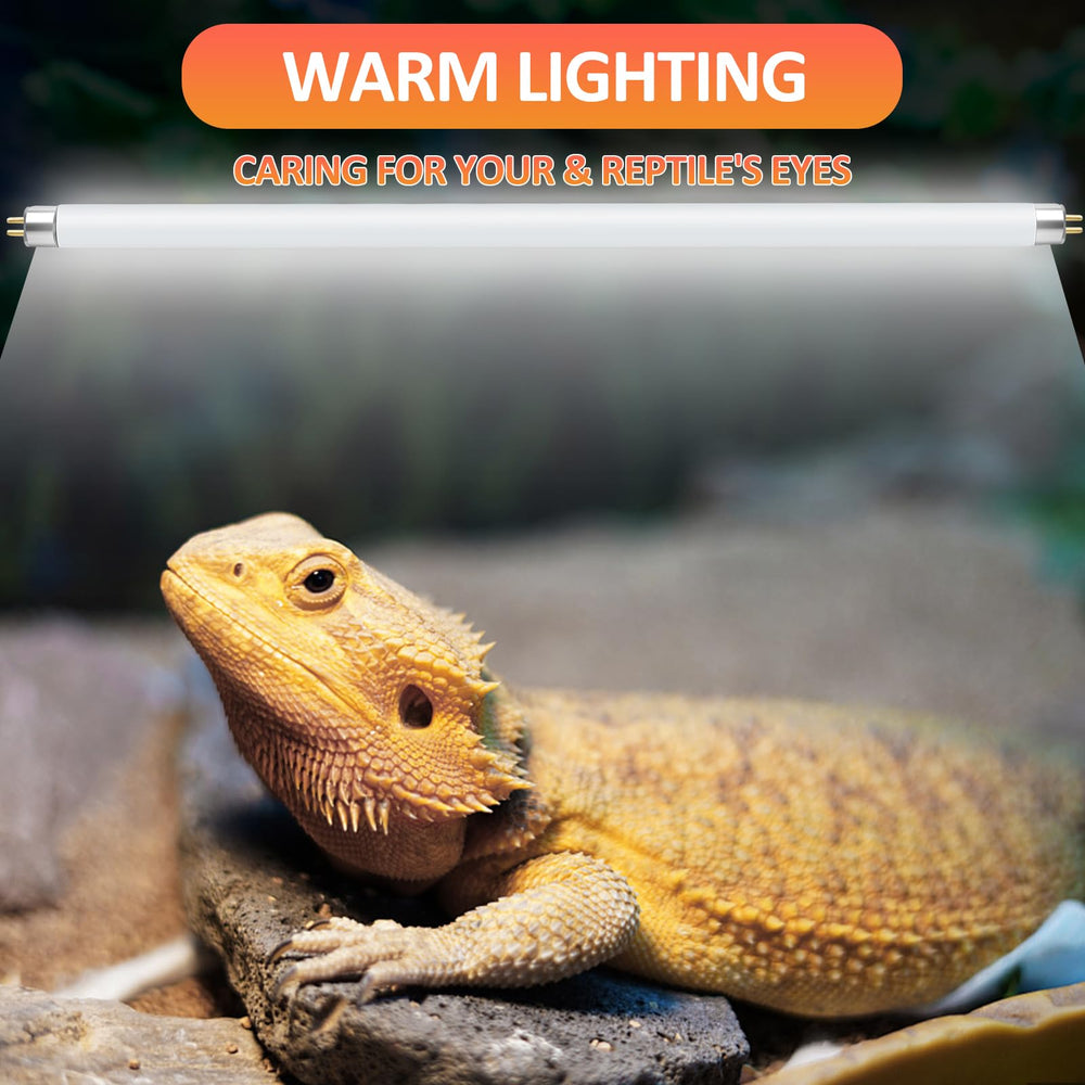 REPTI HOME long-tube UVB lamp provides wide coverage