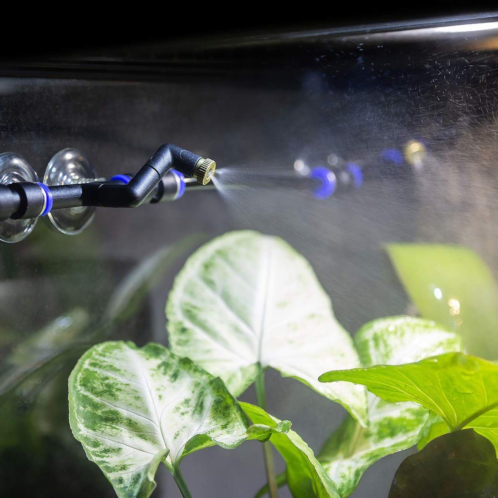 REPTI ZOO connect nozzles compatibility for multiple terrariums