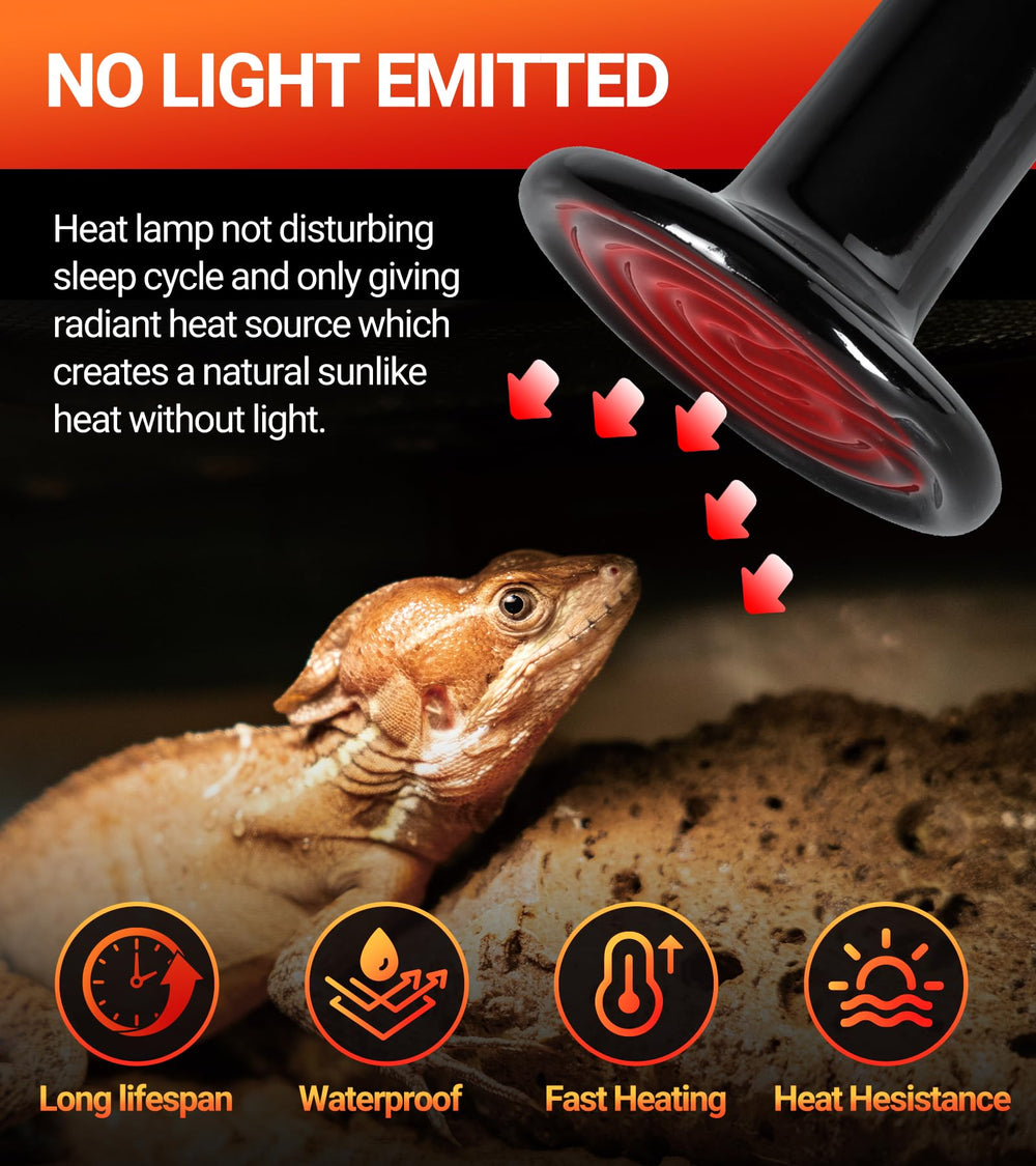REPTI ZOO E26-socket compatibility for easy installation