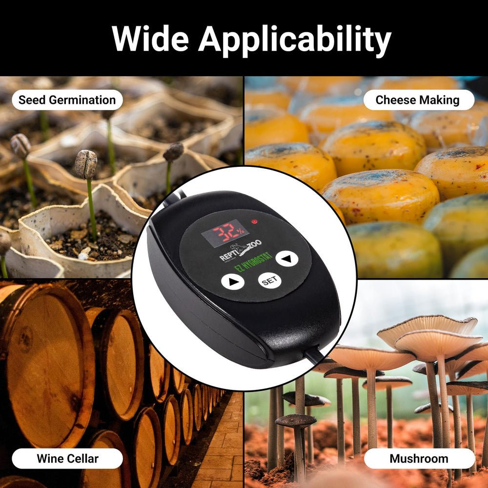 REPTI ZOO easy operation interface simplifies setup for beginners and experienced keepers.