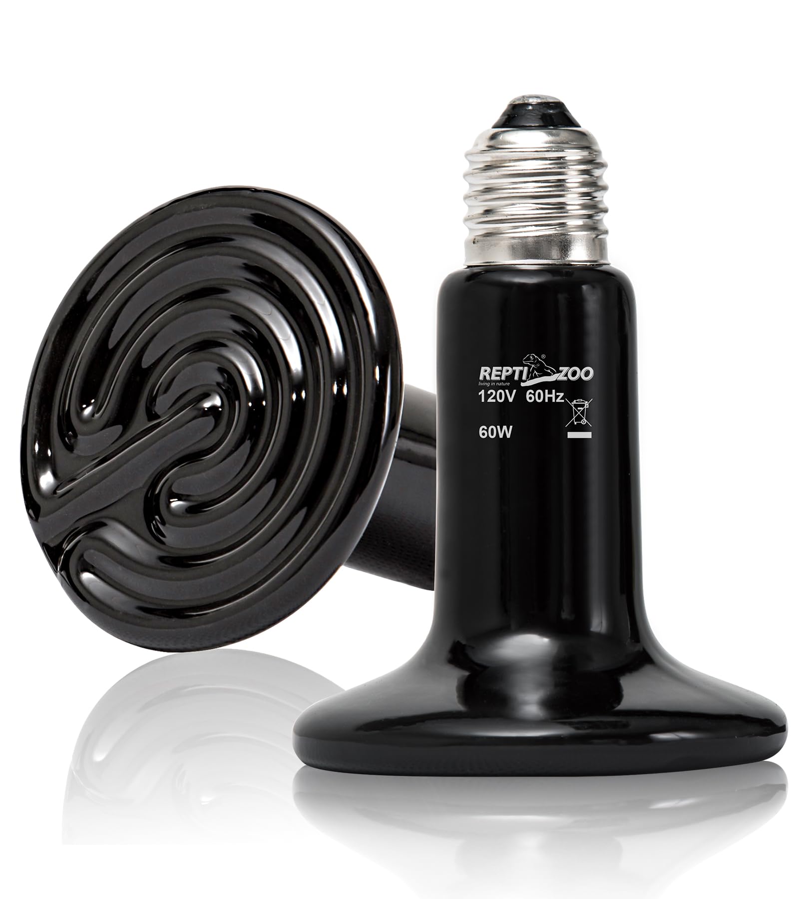 REPTI ZOO eco-certified lamp supports sustainable reptile care