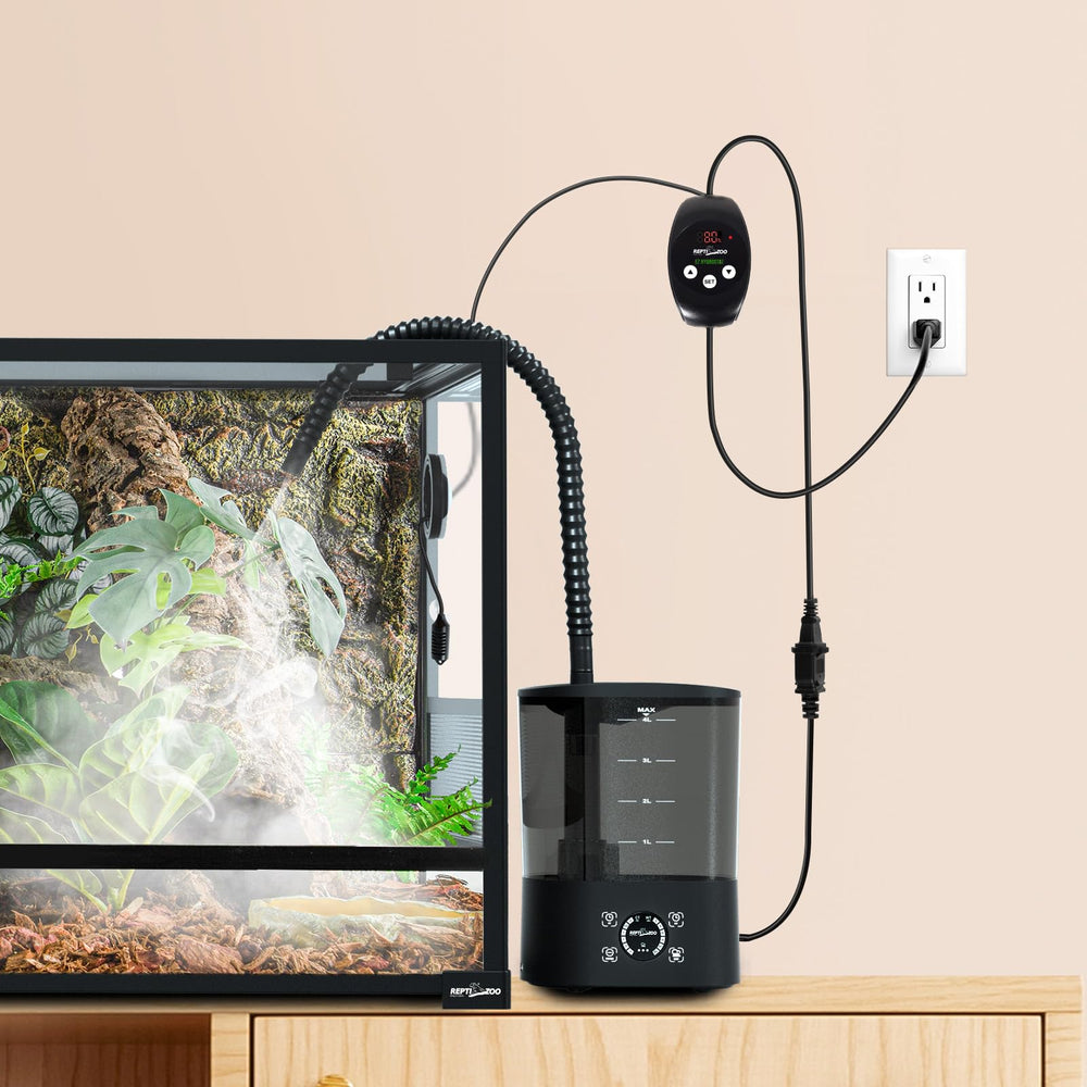REPTI ZOO premium materials ensure durable, long-lasting performance in humid terrarium environments.