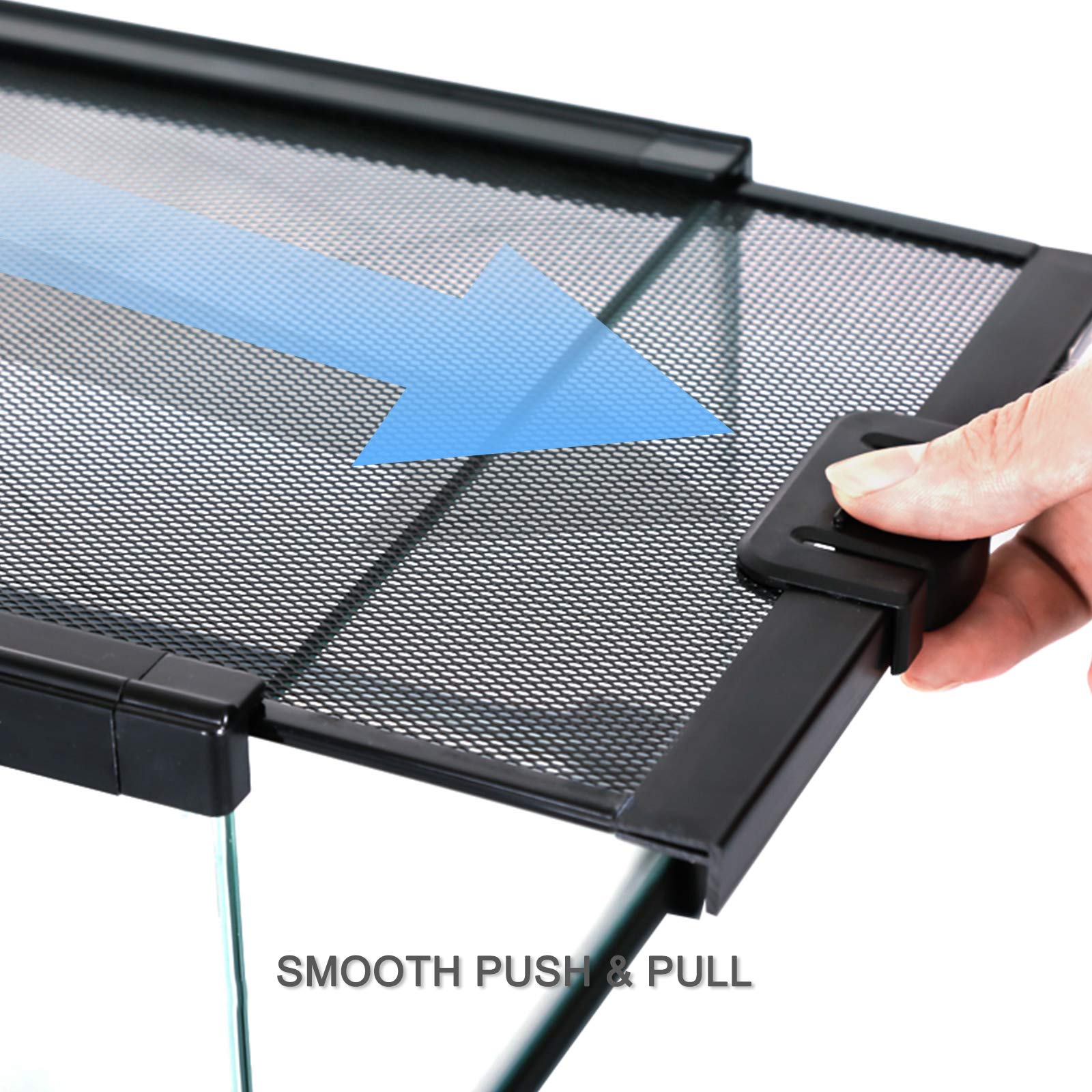 REPTI ZOO PVC tray bottom substrate tray aids moisture control and easy cleanup