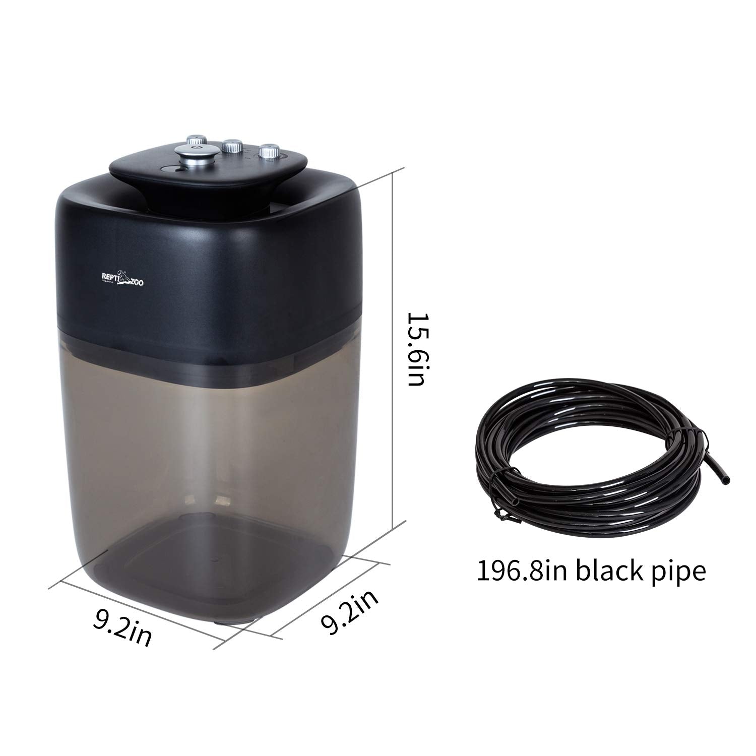 REPTI ZOO silent pump for quiet terrarium misting