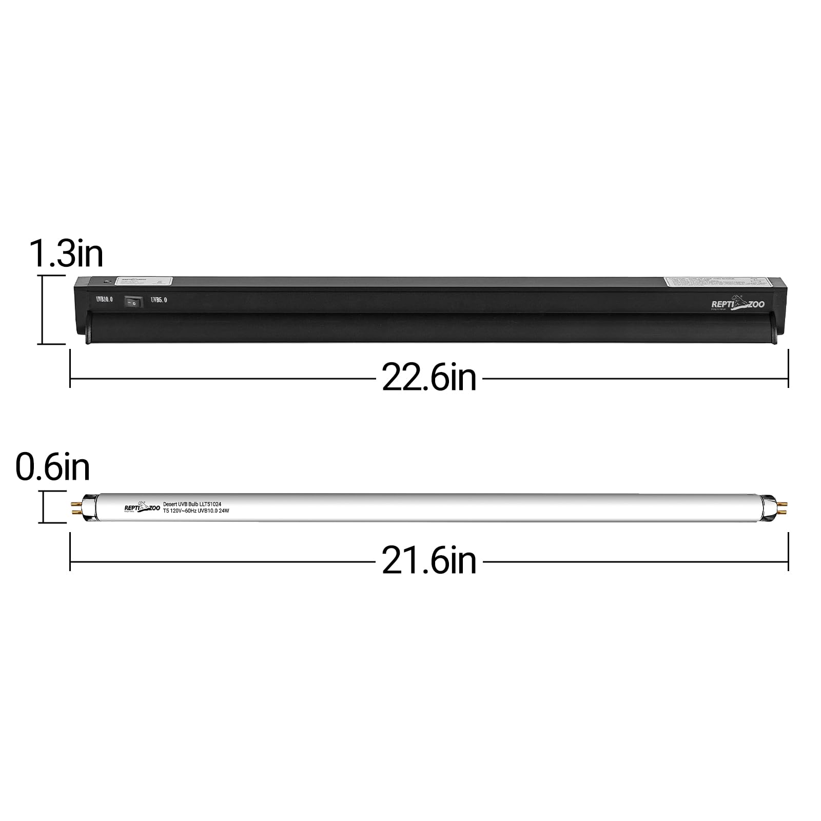 REPTI ZOO efficient ballast reducing flicker for steady light