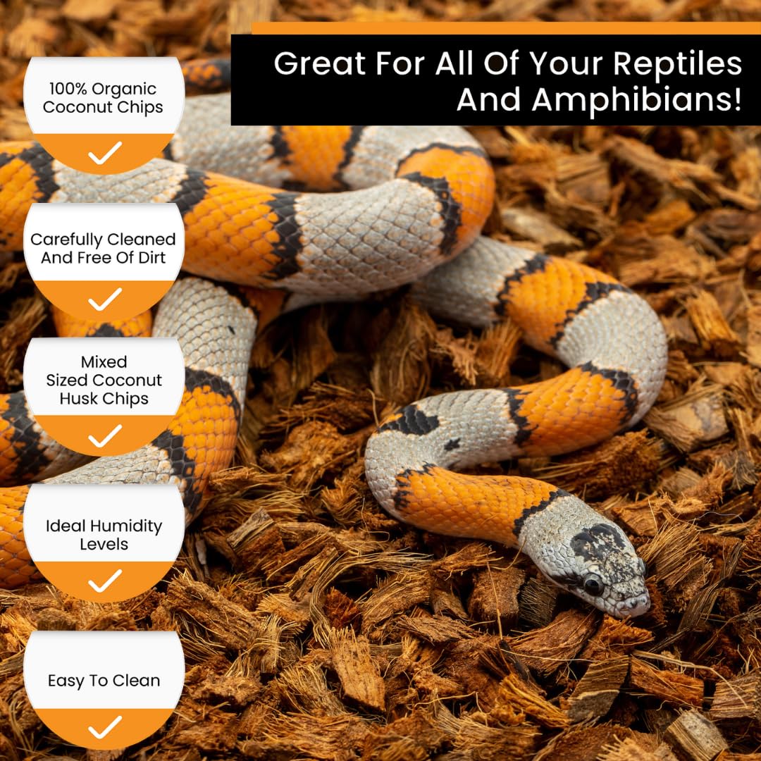 Reptichip gecko bedding ready-to-use straight from bag for easy setup.
