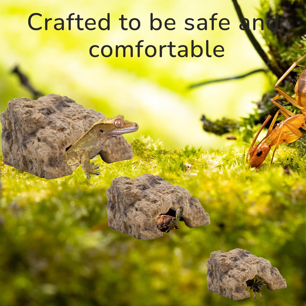 Repticircle reptile hide material close-up highlights non-toxic resin.