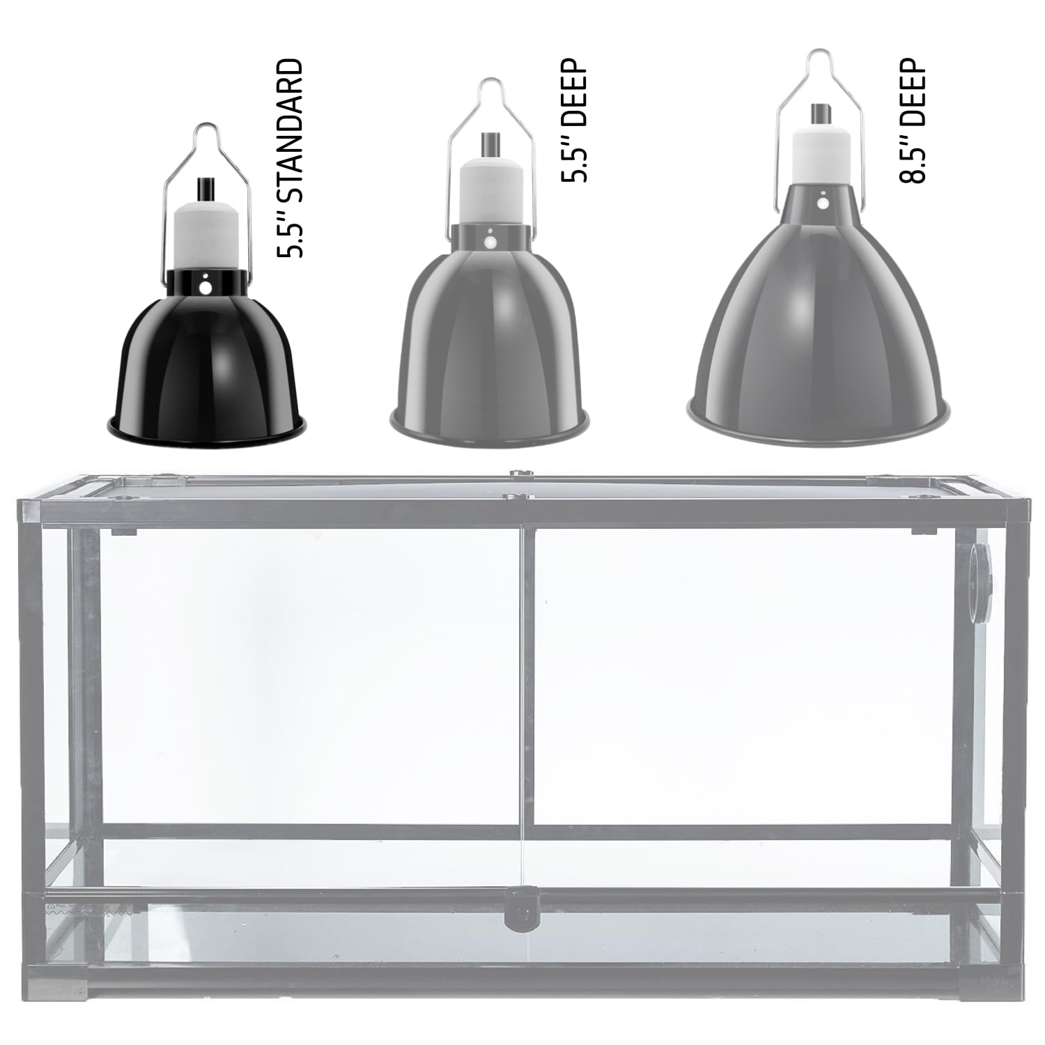 ReptiKing reptile light dome ul-listed safety standard ensures reliable use.
