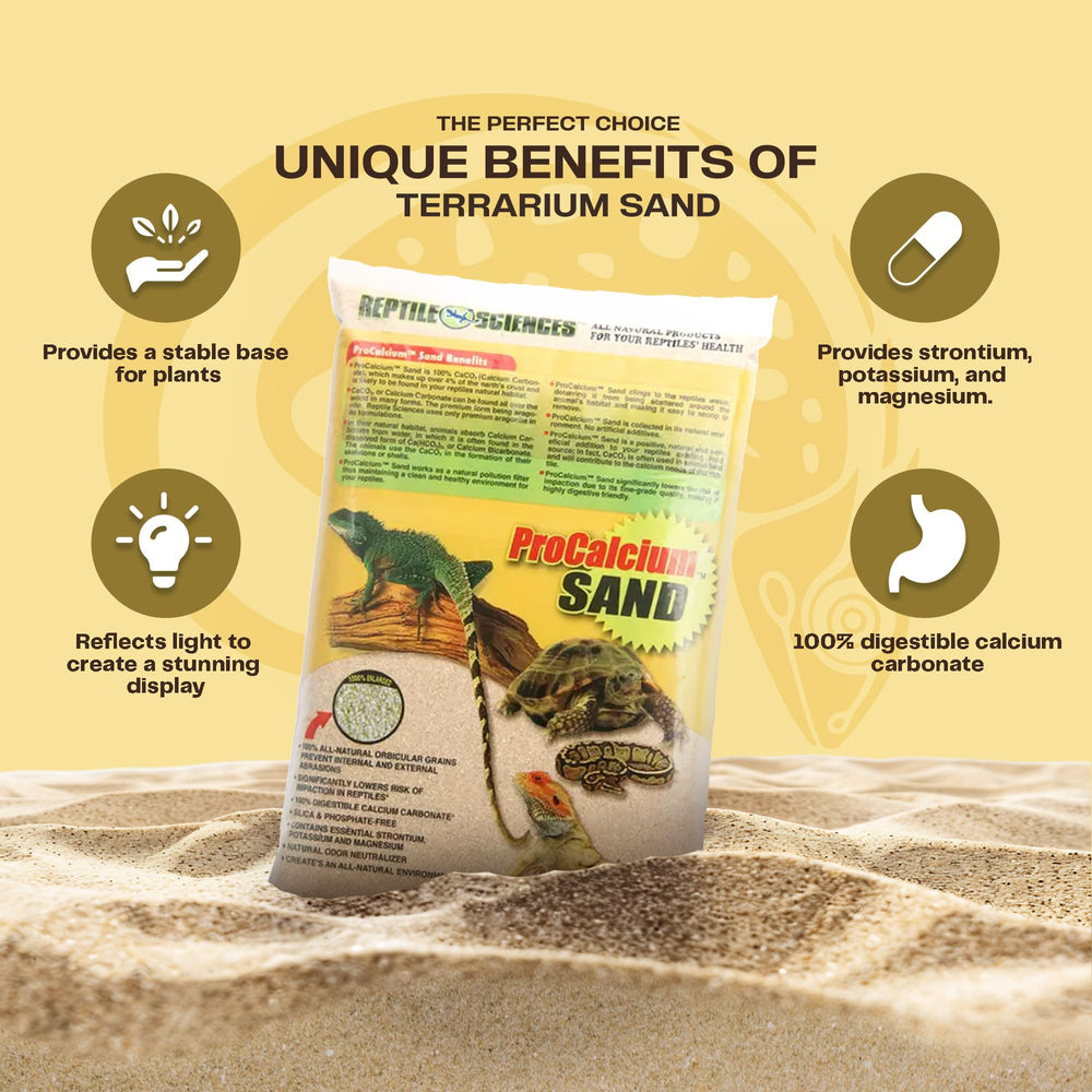 Reptile Sciences Sedona Sand easy-maintenance substrate for enclosures
