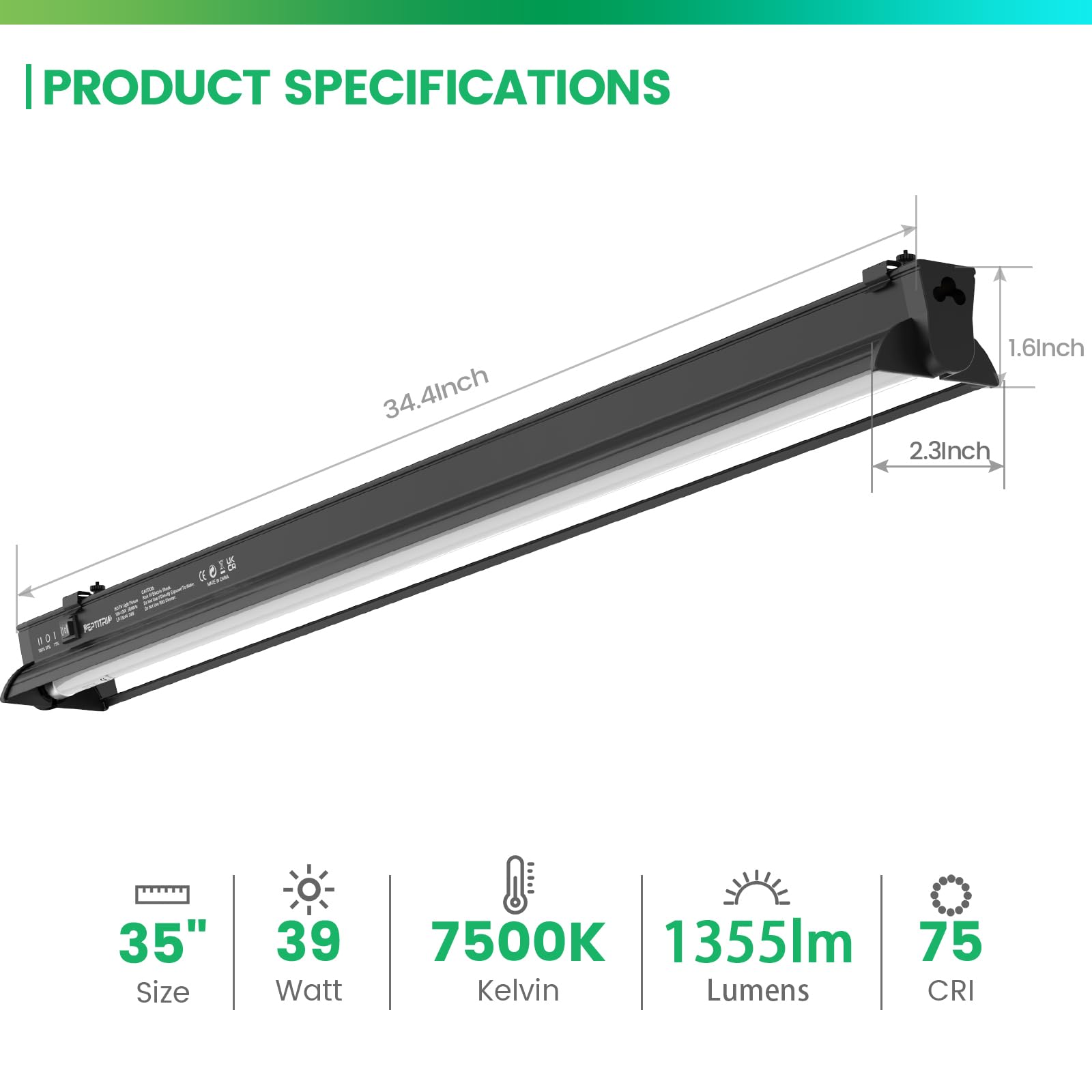 REPTITRIP aluminum housing enables durable heat dissipation for longevity.