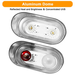 REPTITRIP max 160W per socket supports versatile bulb types.