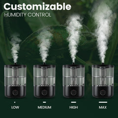 REPTITRIP mist hose in terrarium demonstrates simple, adjustable misting