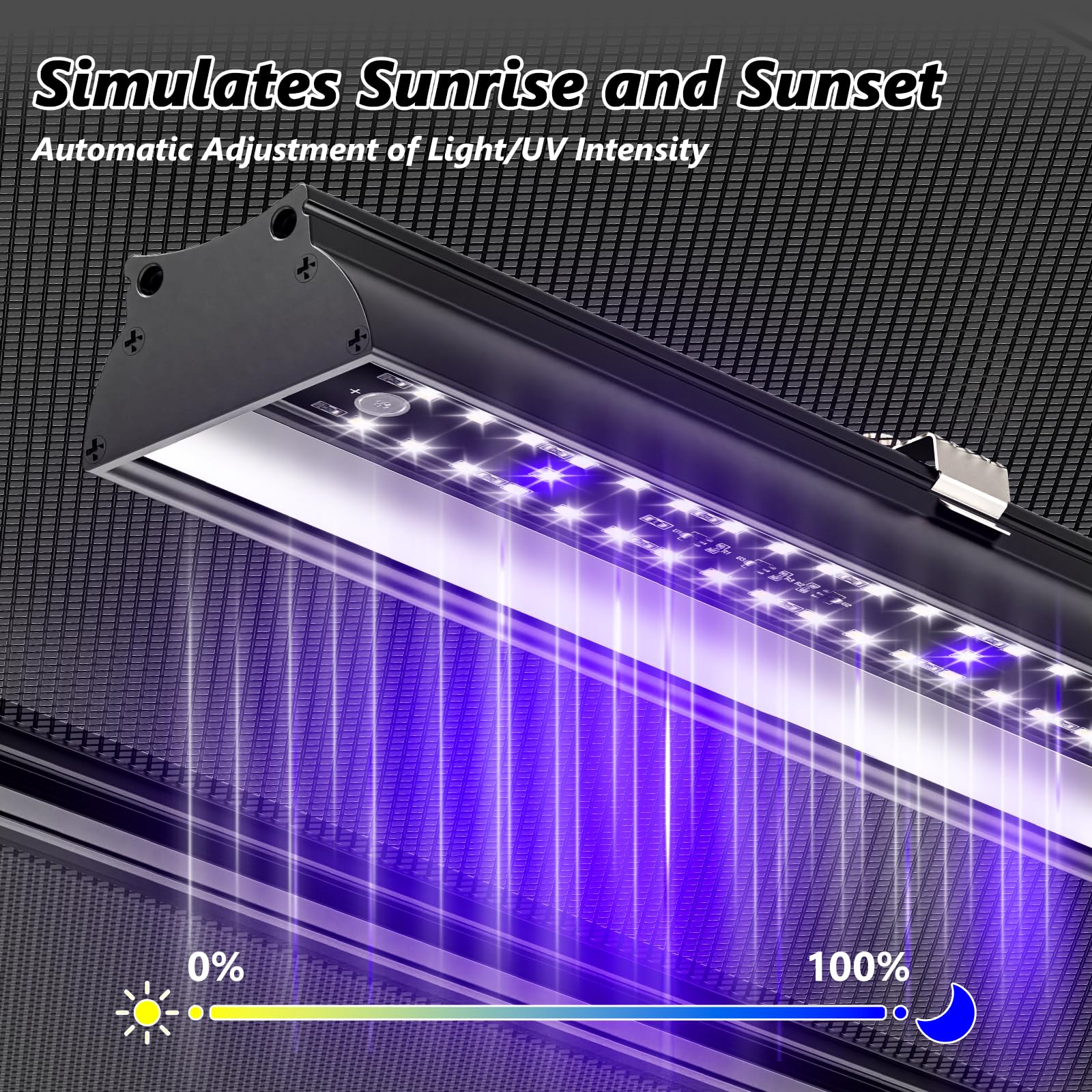 REPTITRIP UVB lamp with over 7000 hours life for reliability.