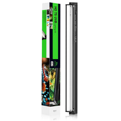 REPTITRIP T5 UVB light 35-inch providing reptile basking UV exposure.