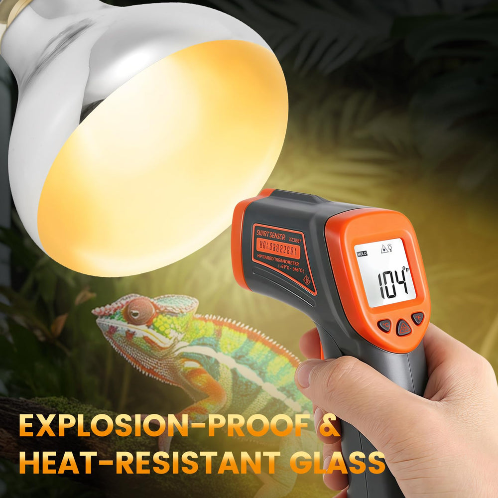 REPTITRIP includes a triangle warning label to monitor surface temperature safely