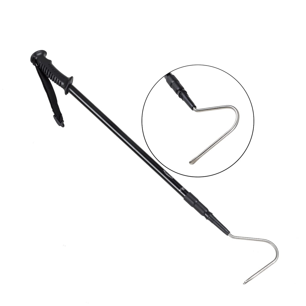 REPTIZOO 57inch snake catcher extended length enables safer distant handling.