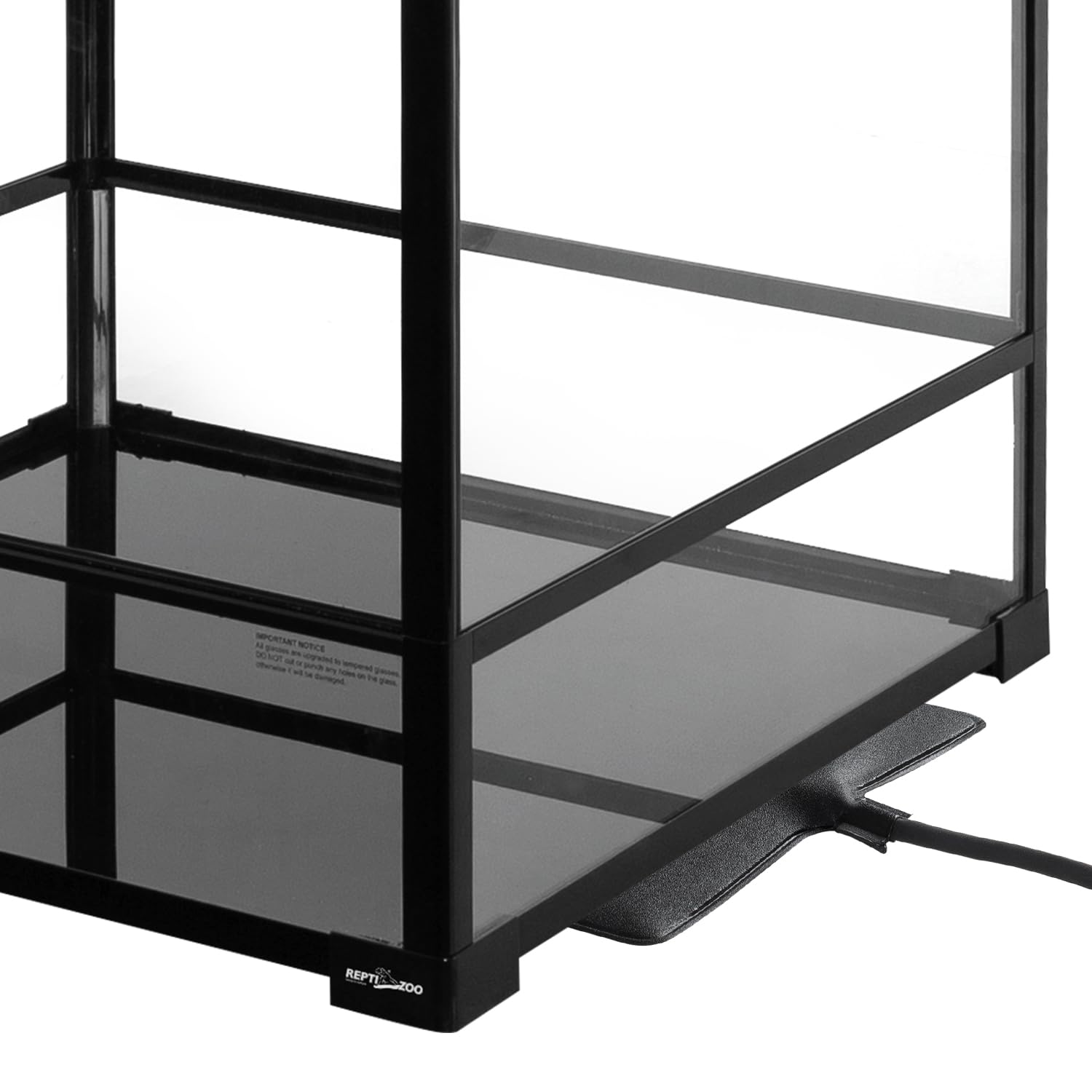 REPTIZOO 90-gallon terrarium assembly demonstrates quick, tool-free setup for busy hobbyists.