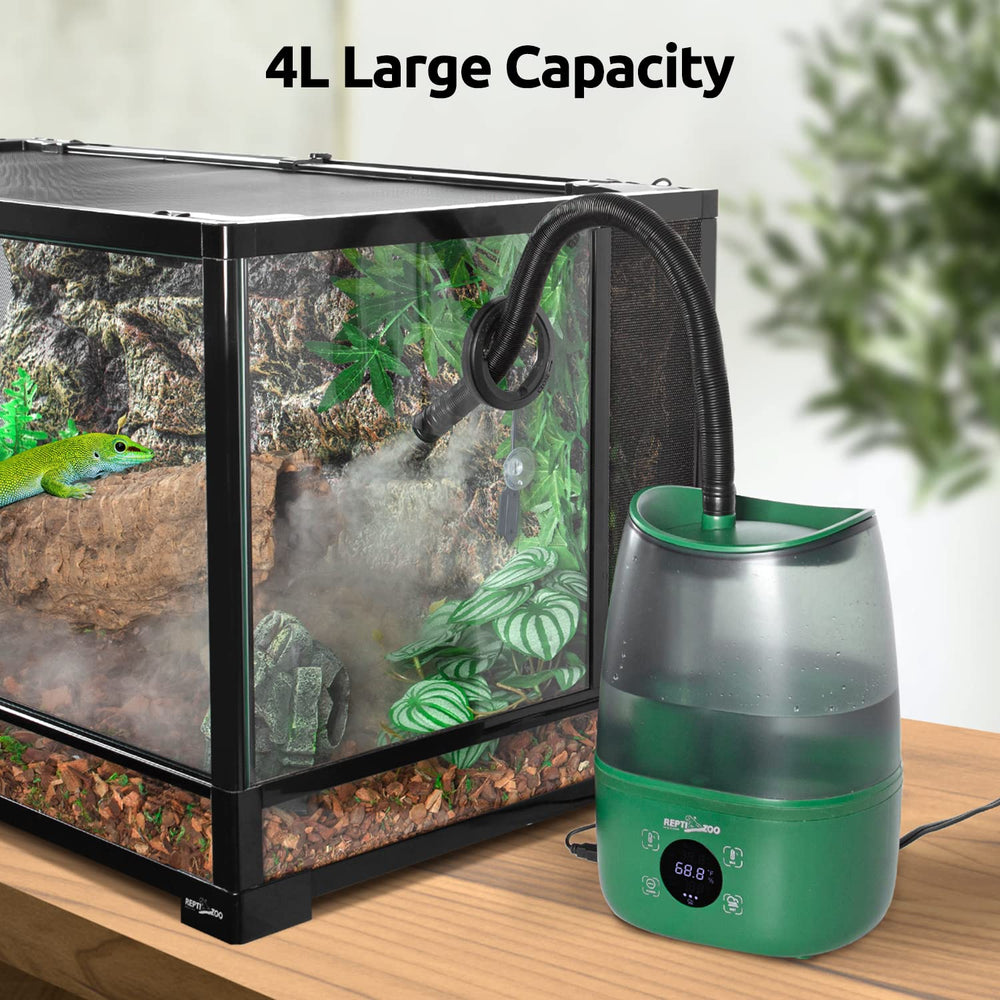REPTIZOO carbon-filter sponge improves air quality around the terrarium