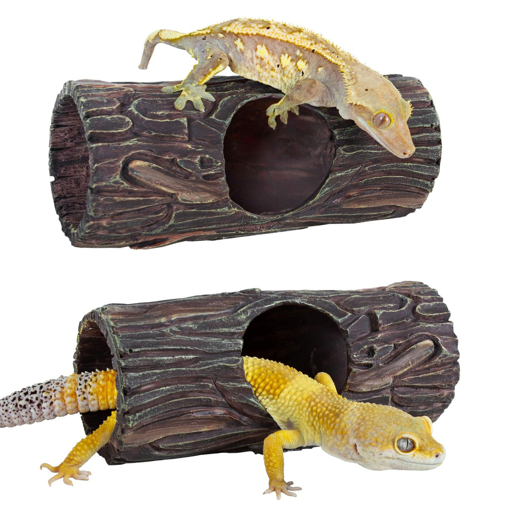 REPTIZOO easy-clean hiding retreat for terrarium enrichment