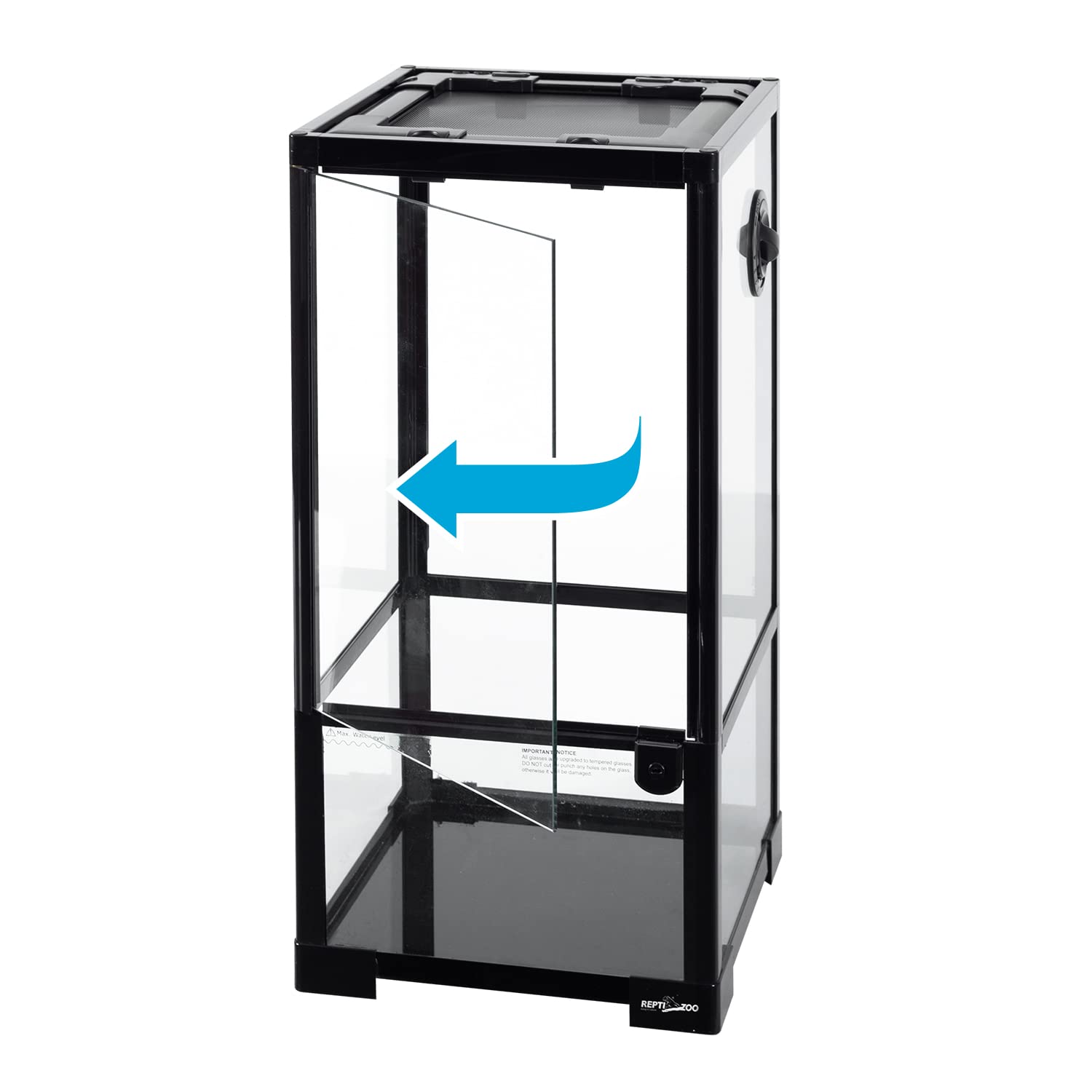 REPTIZOO long flexible tube aids deep-tank cleaning and reach
