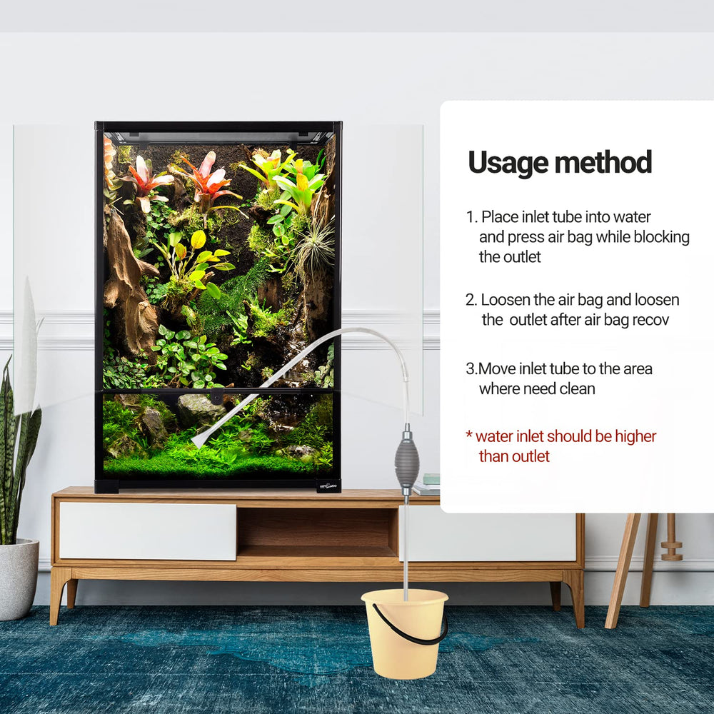 REPTIZOO heat and UVB top cover for reliable lighting and warmth