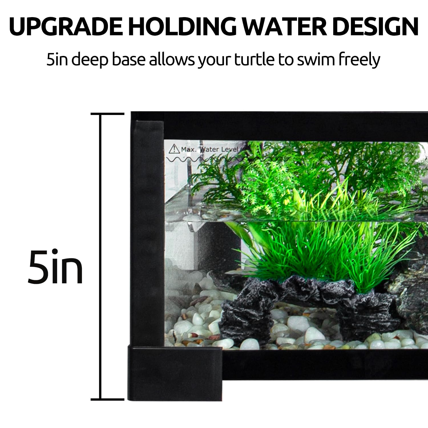 REPTIZOO basking platform compatibility supports sun exposure for reptiles