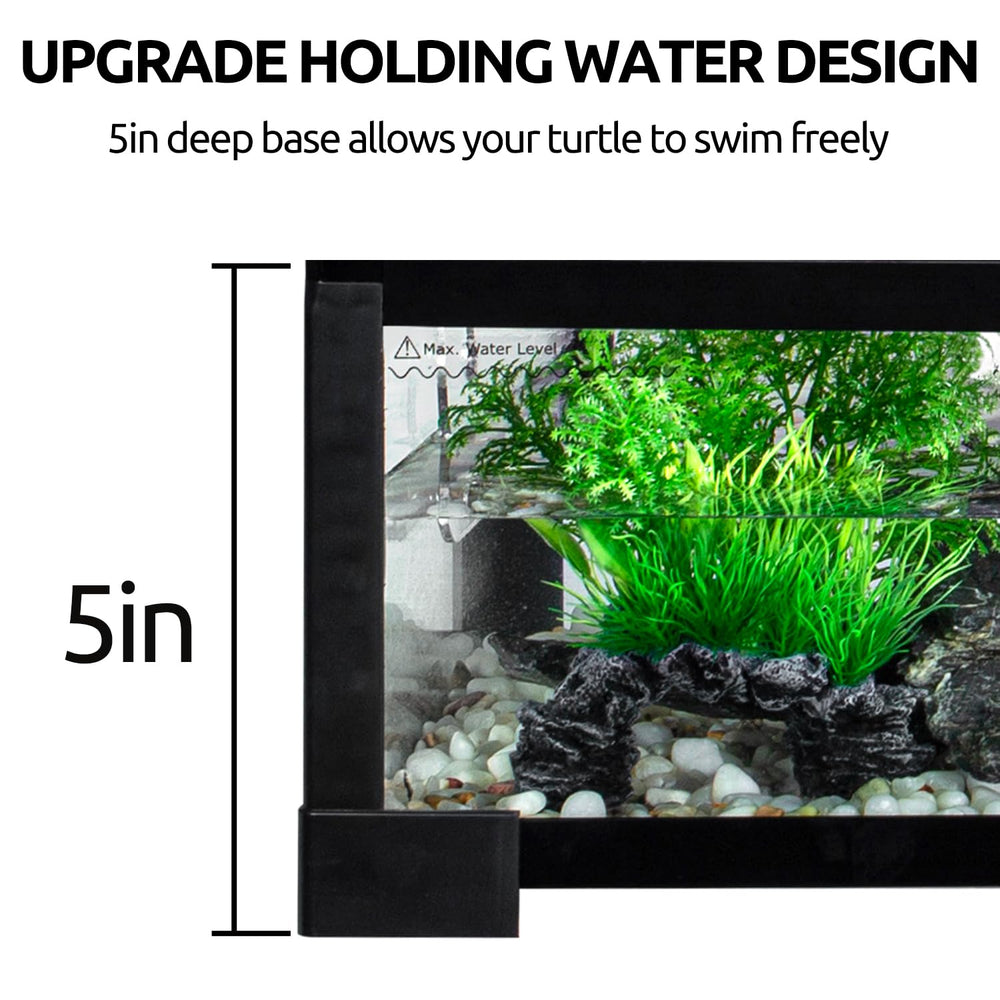 REPTIZOO basking platform compatibility supports sun exposure for reptiles