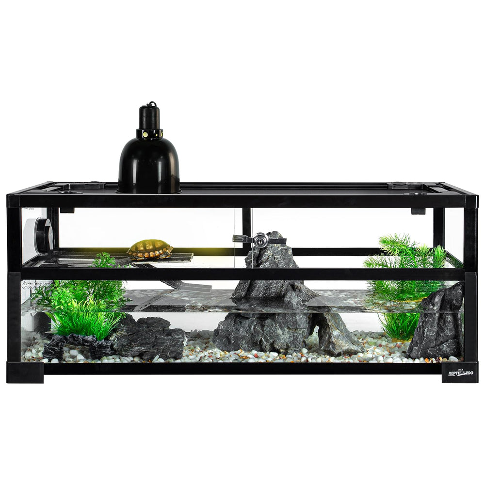 REPTIZOO cable management channels for tidy wiring