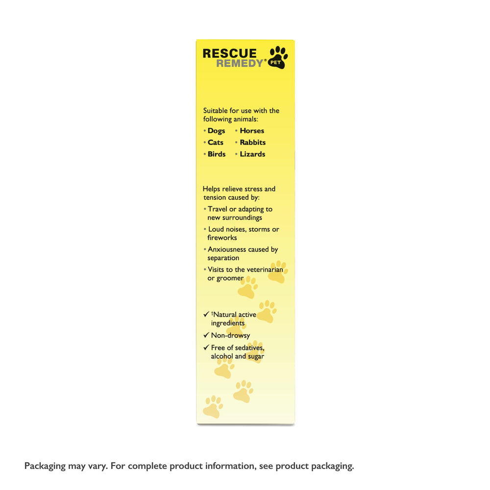 RESCUE Remedy Pet Dropper daily routine setup for nervous pets