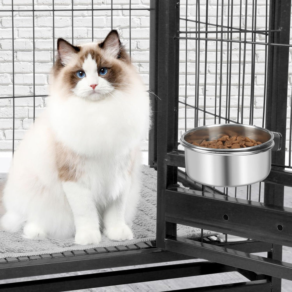 Reshiho dual-use bowl suitable for water or food across small pets.