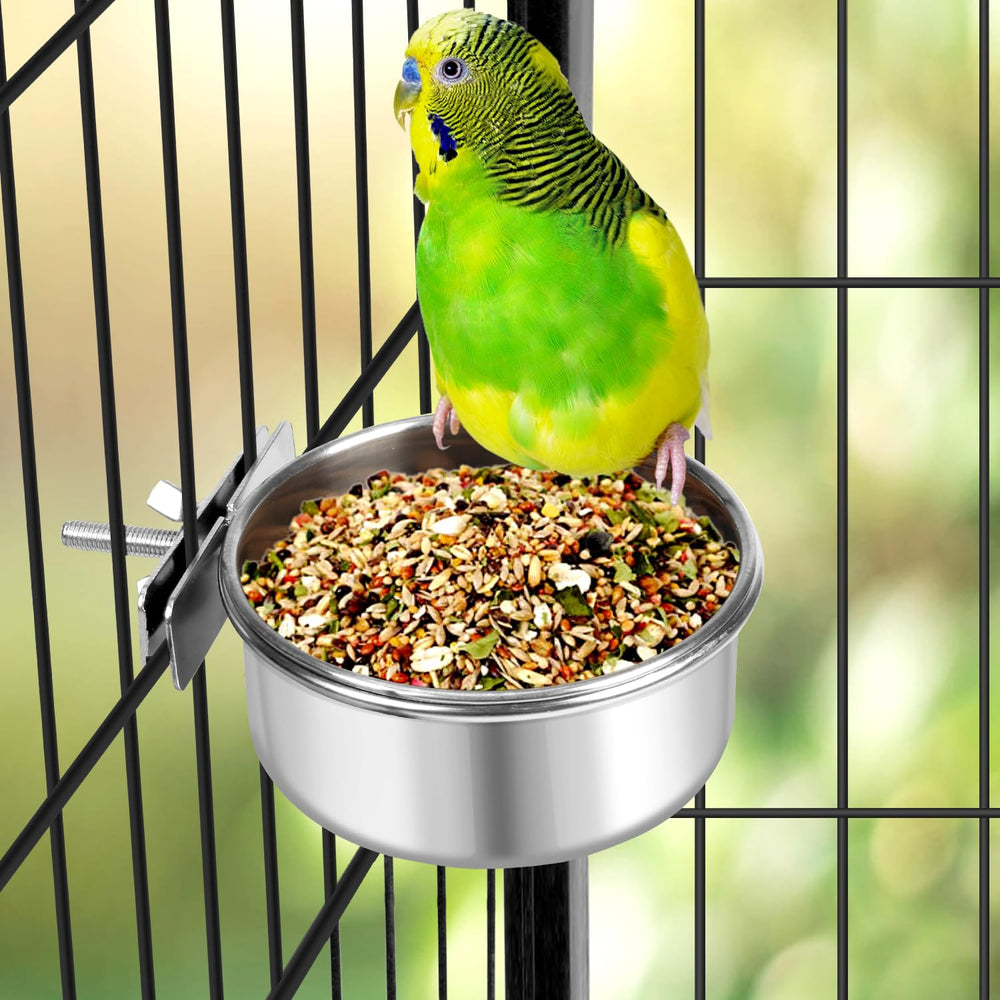 Reshiho small-animal bowl fits birds and rabbits for tidy meals.