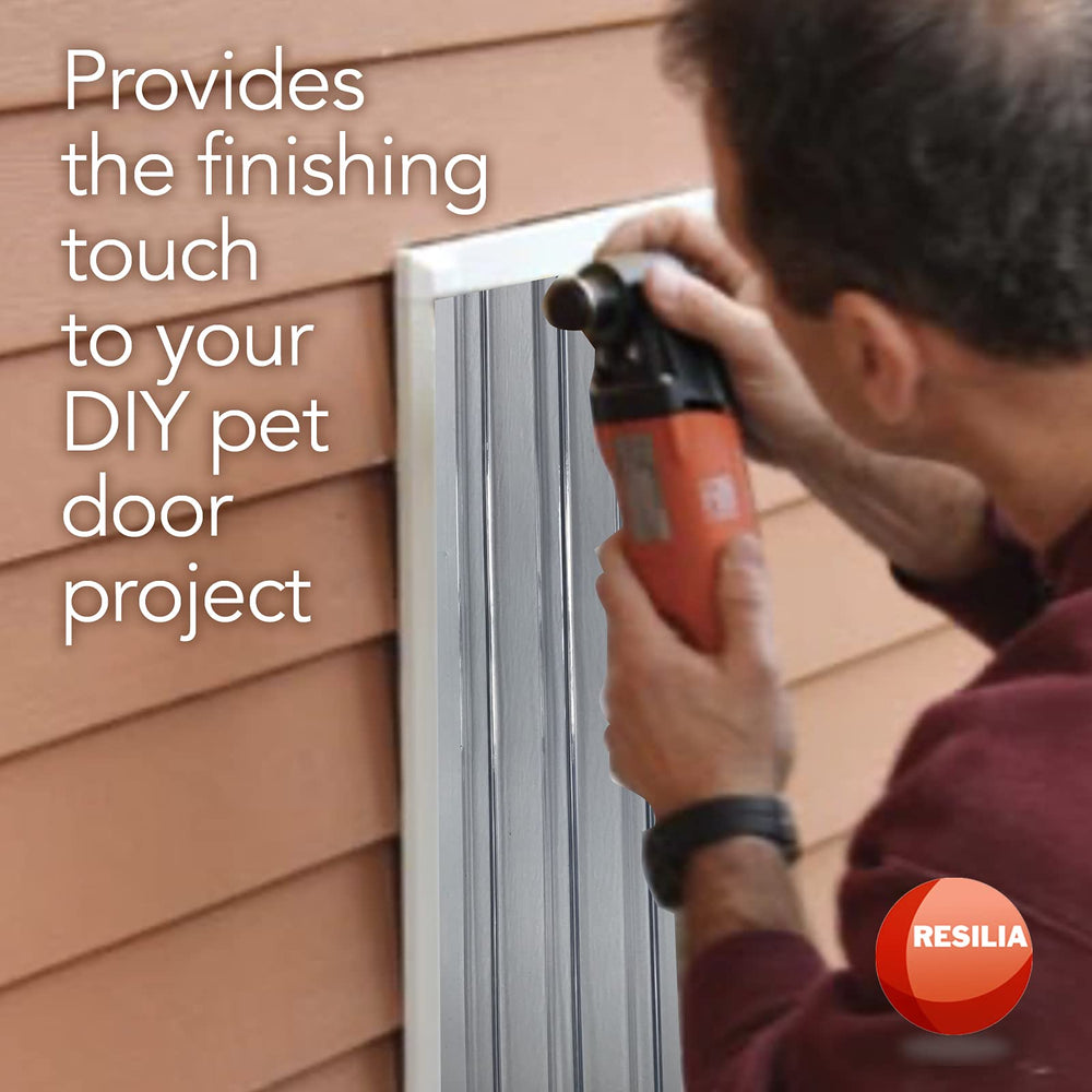 RESILIA eco-friendly recycled materials help reduce waste for pet doors