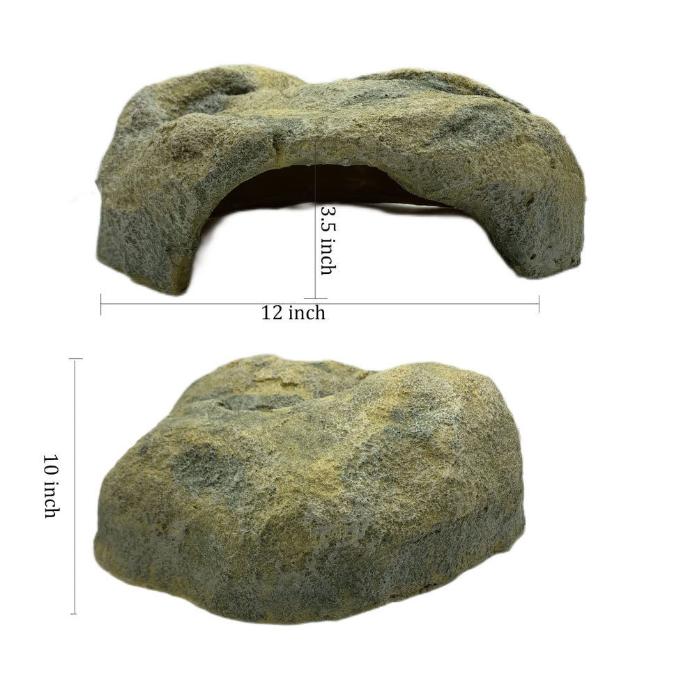 Resin Reptile Hide large habitat option for medium reptiles.