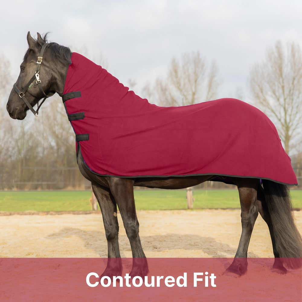 RESISTANCE contour cooler closeup shows plush acrylic fleece for lasting warmth and comfort.