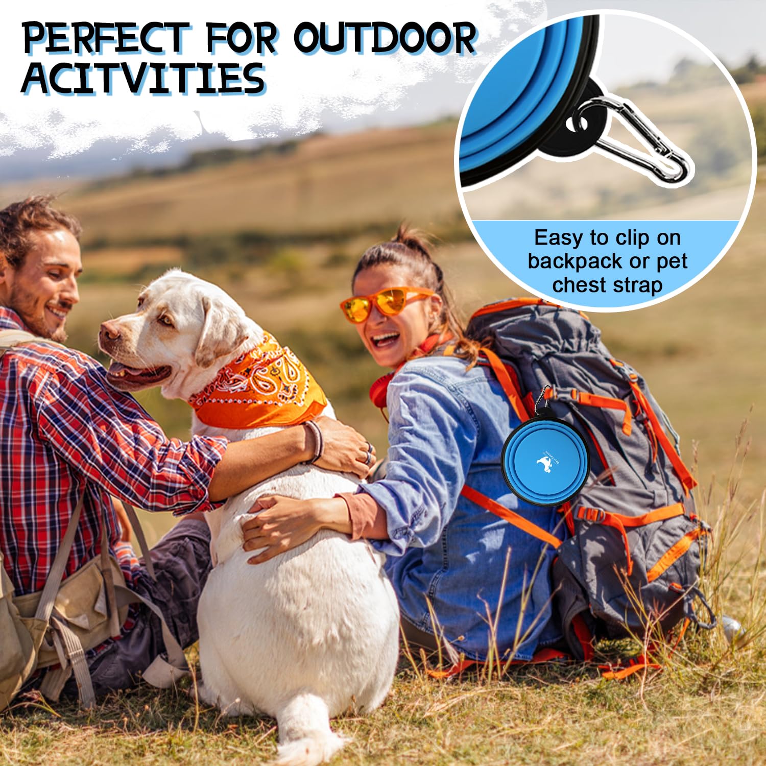 Rest-Eazzzy BPA-free silicone bowl is safe, easy to clean.