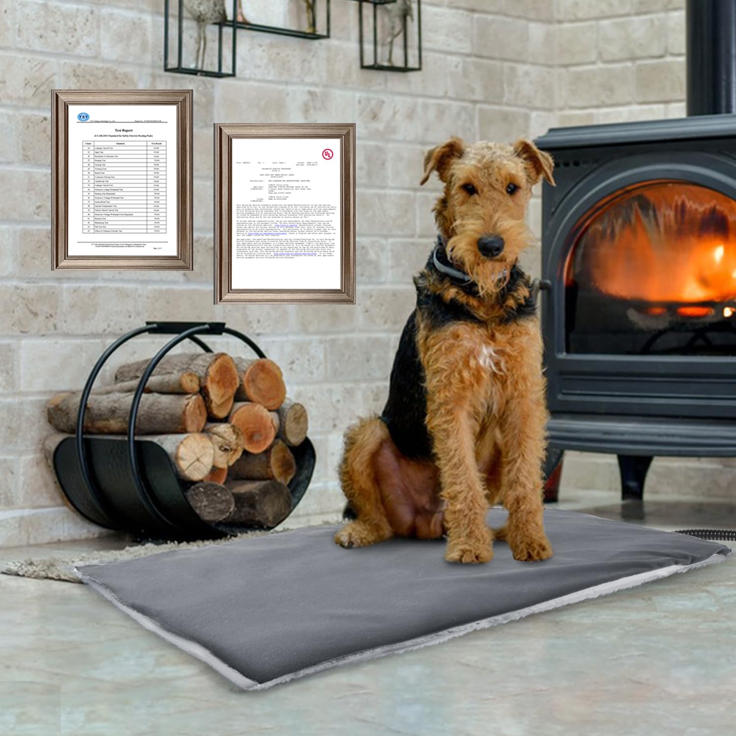 Rest-Eazzzy cat heating pad bed durable materials for long-lasting warmth.