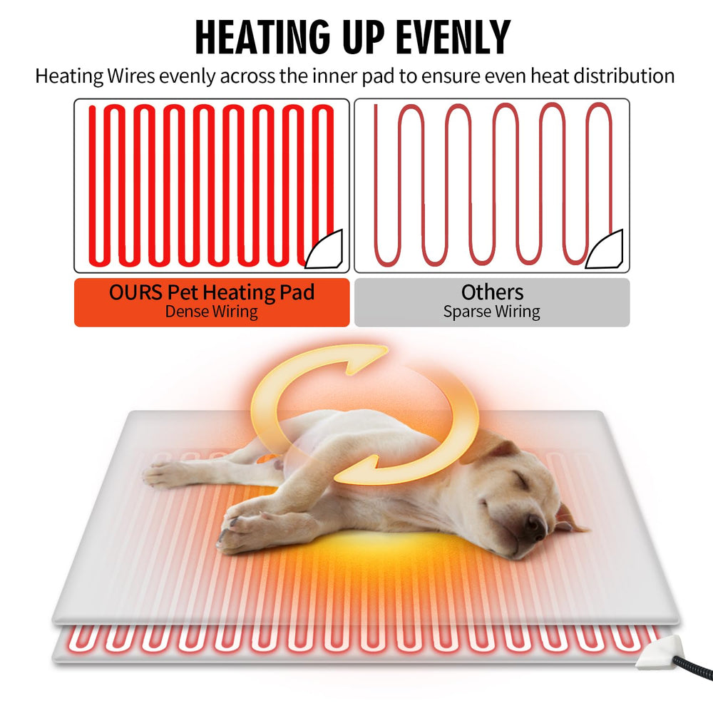 Rest-Eazzzy cat heating pad bed includes removable cover for quick cleaning.